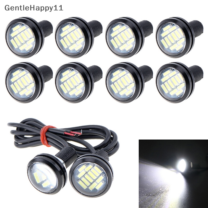 Gentlehappy 2PCS 12V 15W Cadangan Siang Menjalankan Lampu LED Spotlighg Eagle Eye Lampu Mobil id