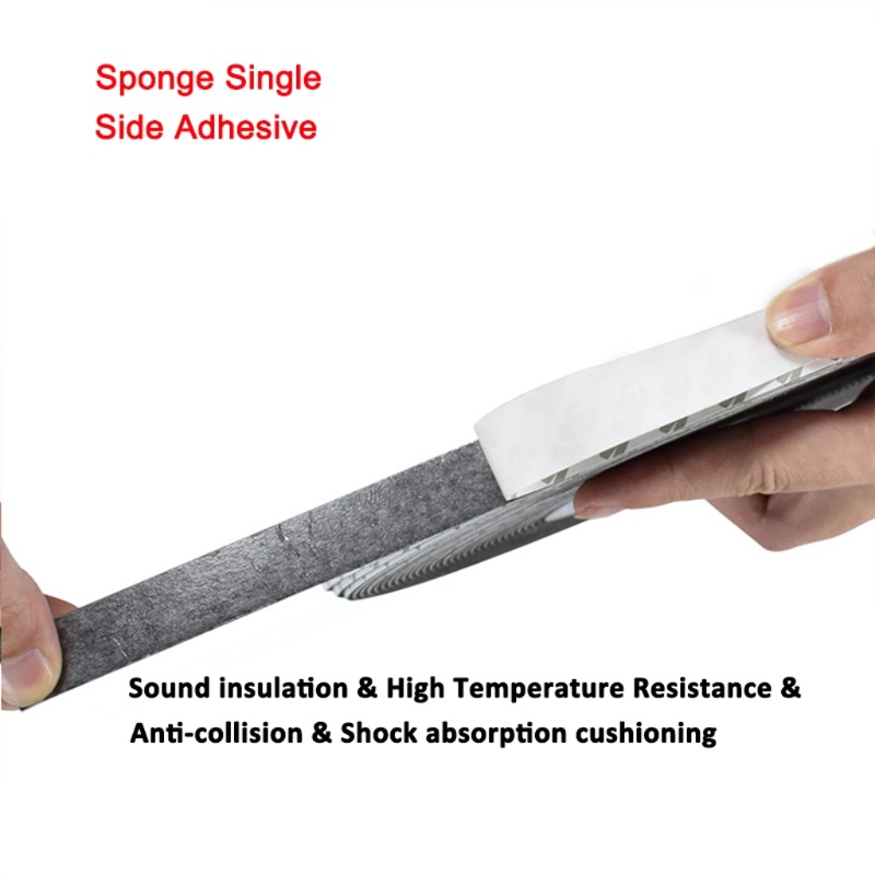 Cre 5m EVA Foam Pad Tape Sealing Board Perekat Busa Satu Sisi EVA Sponge Tape Sealing Shockproof Untuk VORON2 4 3D Pri