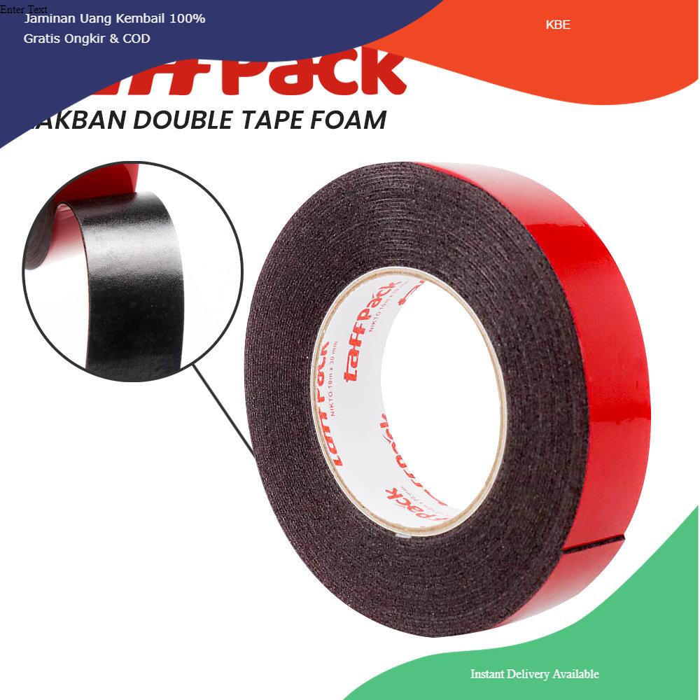 

Alat Perekat TaffPACK Lakban Double Tape Foam 10m 30 mm - Red Viral