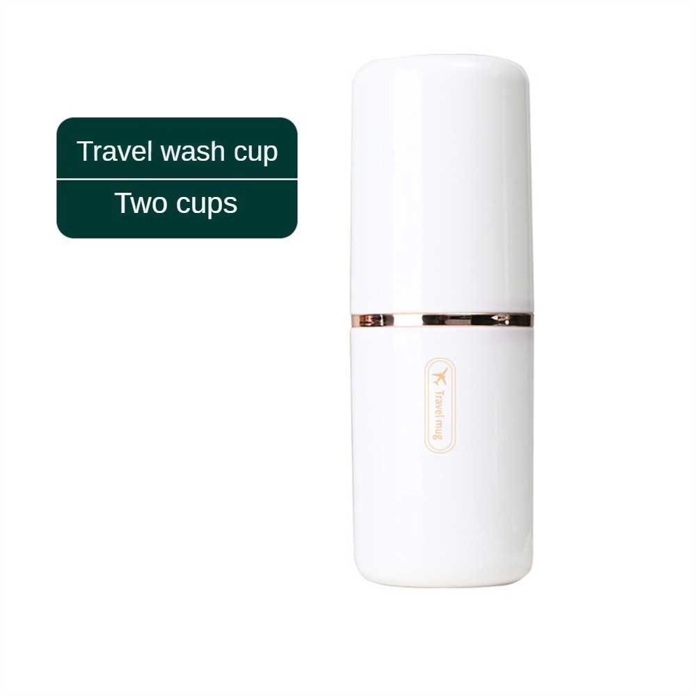 ღ Travel Portable Sikat Gigi Cangkir Kapasitas Besar Sikat Gigi Pasta Gigi Kotak Penyimpanan Kamar Mandi Tempat Pasta Gigi Penyimpanan Case Travel Mouthwash Cup