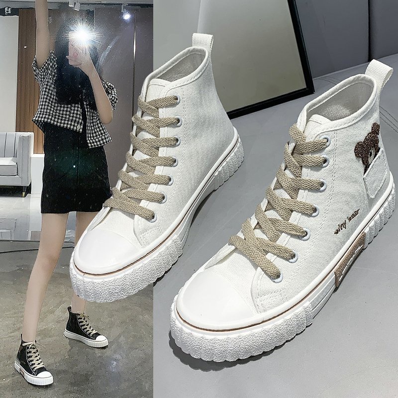 JILITU Sepatu Canvas  Import 2Tali fashion trend korean  SW-08