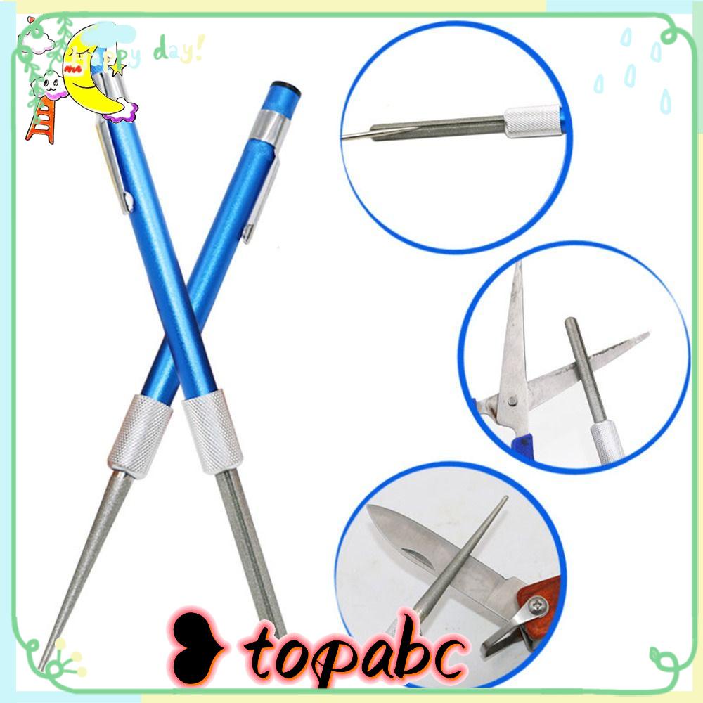 TOP Alat Pengasah Kail Pancing Nyaman Mini Sharpener Outdoor Tool