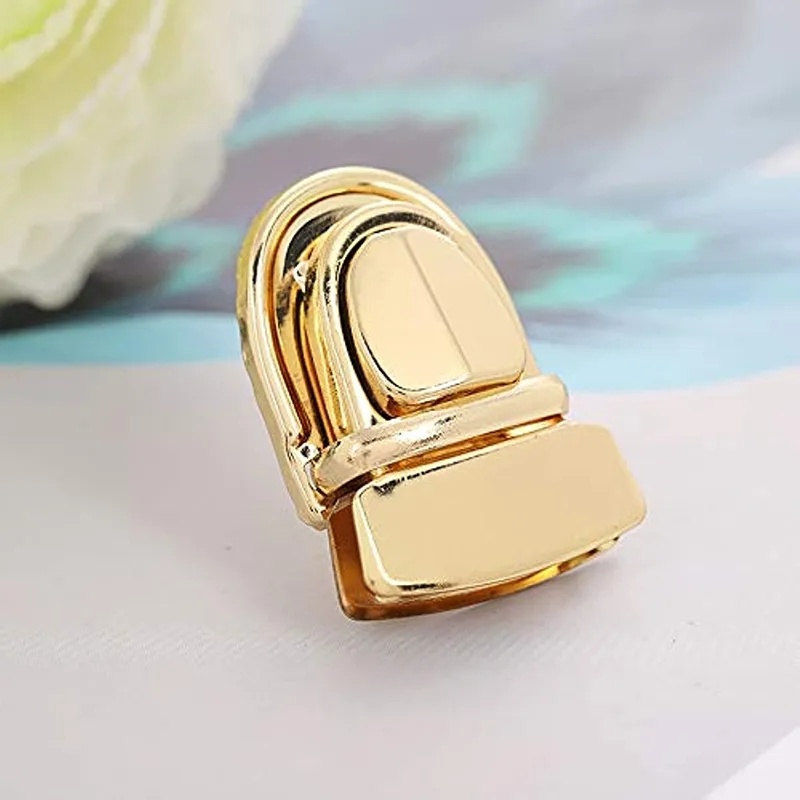 Logam Tahan Lama Gesper Putar Lock/DIY Handbag Wanita Tas Dompet Twist Lock/Dompet Gesper Dompet Metal Clasp Locks/DIY Dompet Case Tote Aksesoris/