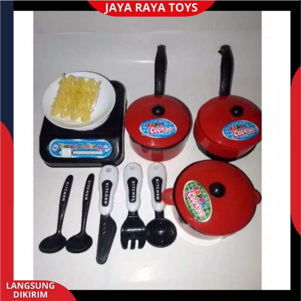 Mainan Masak Masakan Kitchen Set LM 9 / maenan anak perempuan SNI