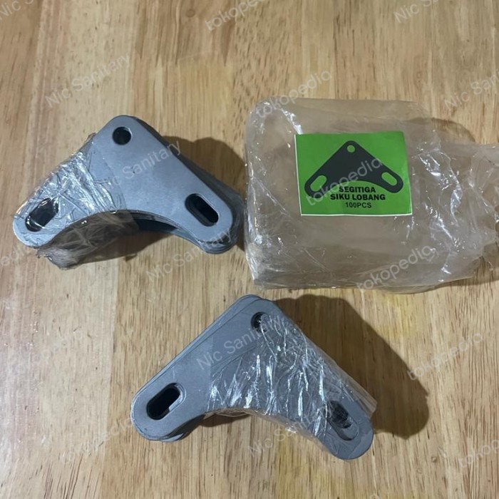 Plat siku lubang abu tebal / Plat siku lubang segitiga Super tebal