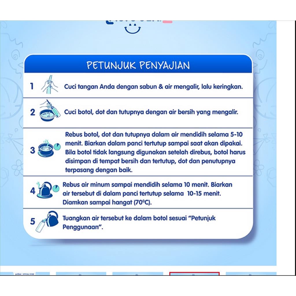 LACTOGEN TAHAP 1 0-6 BULAN TAHAP 2 6-12 BULAN 750GR