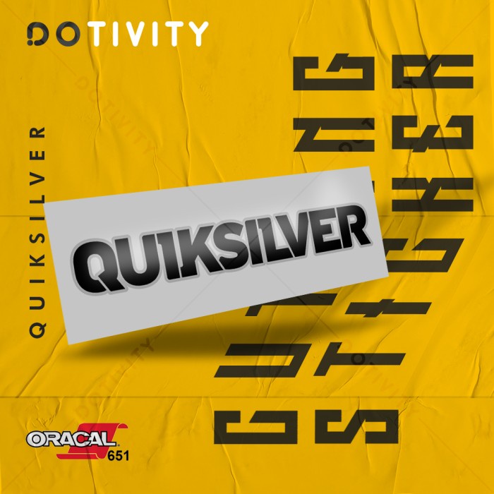 

Cutting Sticker QUIKSILVER V4