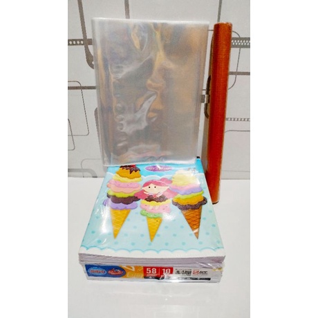 

Paketan Buku Tulis Sidu 58 Lembar isi 10 Buku + Sampul