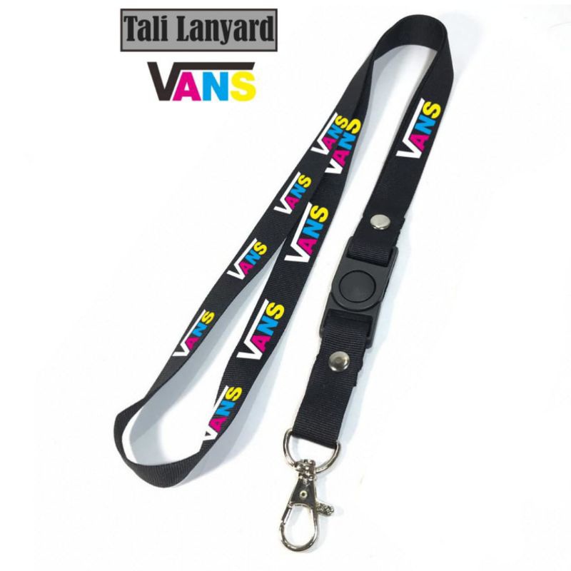 

lanyard VANS WARNA WARNI lanyard DISTRO gantungan kunci name tag id card kartu nama / tali lanyard gantungan leher fullprint