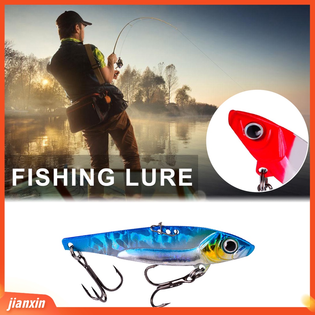 (In Stock) Umpan Pancing Laser VIB Metal Tembakan Panjang Bass Swimbait Untuk Memancing