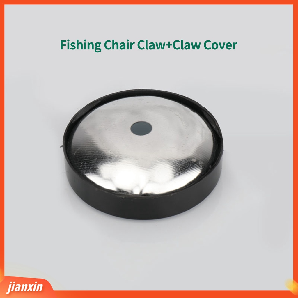 (In Stock) 1set 8cm Cakar Kursi Pancing Kuat Bantalan Beban Tahan Korosi Tahan Benturan Metal Fishing Chair Ground Claw Set Untuk Outdoor