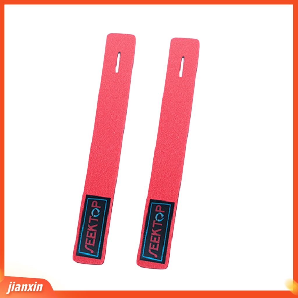 (In Stock) 2Pcs Tiang Sabuk Stretchable Anti-Gesek Non-slip Pengikat Tali Penutup Tetap Angling Batang Ties Dengan Tali Batang Memancing Luar Ruangan