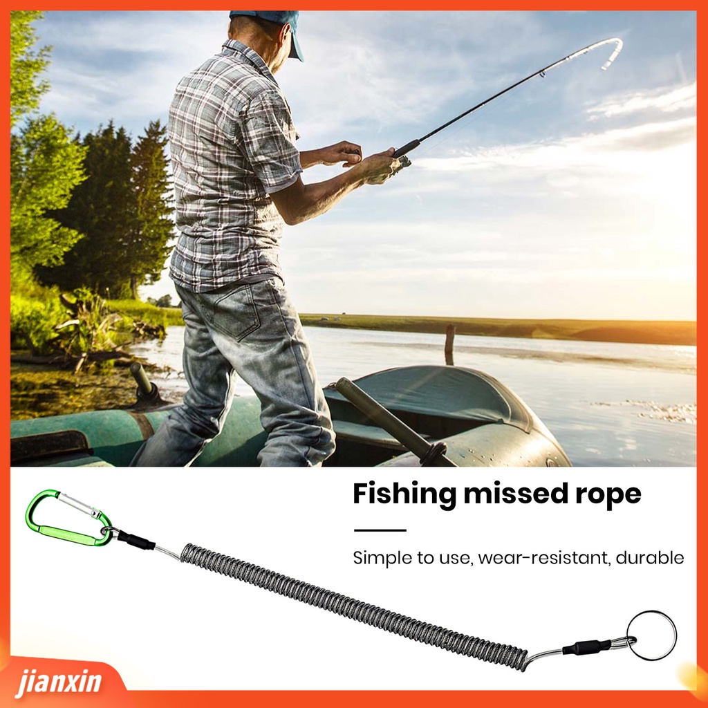 (In Stock) 1set Tali Pelepas Batang Ketangguhan Peregangan Tinggi Kekuatan Penarikan Kuat Pelepas Cepat Gantungan Kunci Cincin Pengait Penggemar Pancing