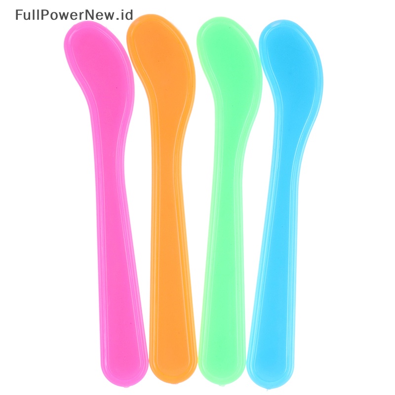 Power 4pcs /Set Sikat Wajah Masker Mangkok Sendok Set Masker Brush Bar DIY Alat Kecantikan ID