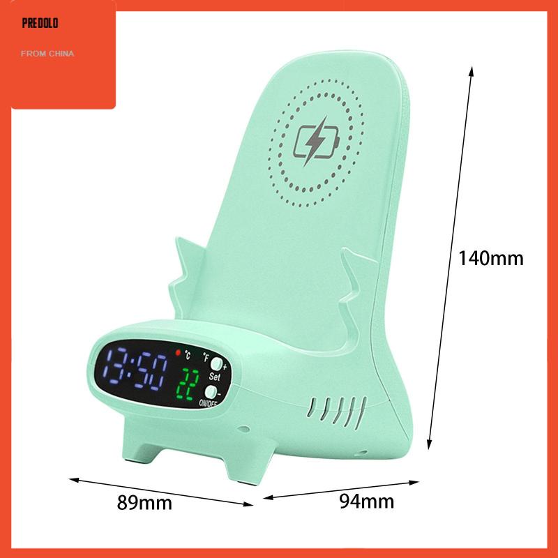 [Predolo] Charging Station 15W Desktop Phone Tablet Stand Untuk Rumah Digunakan Kantor