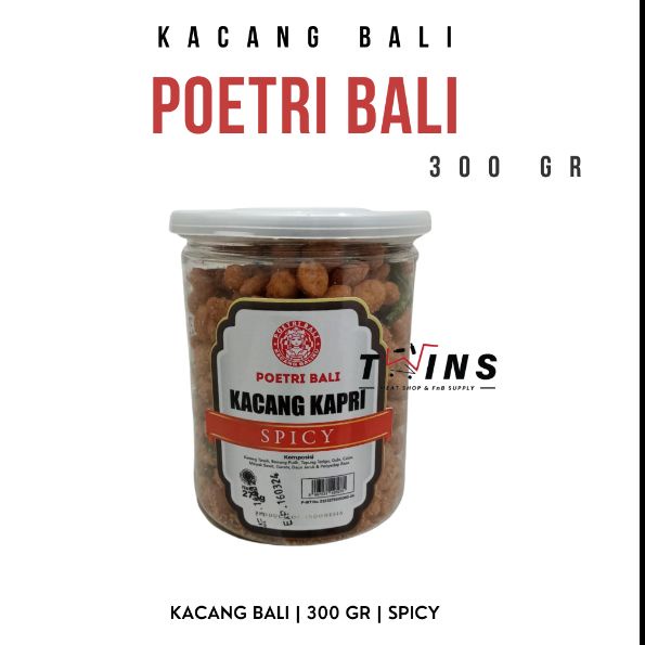 

POETRI BALI SPICY (TOPLES PETCAN) - 300 GR