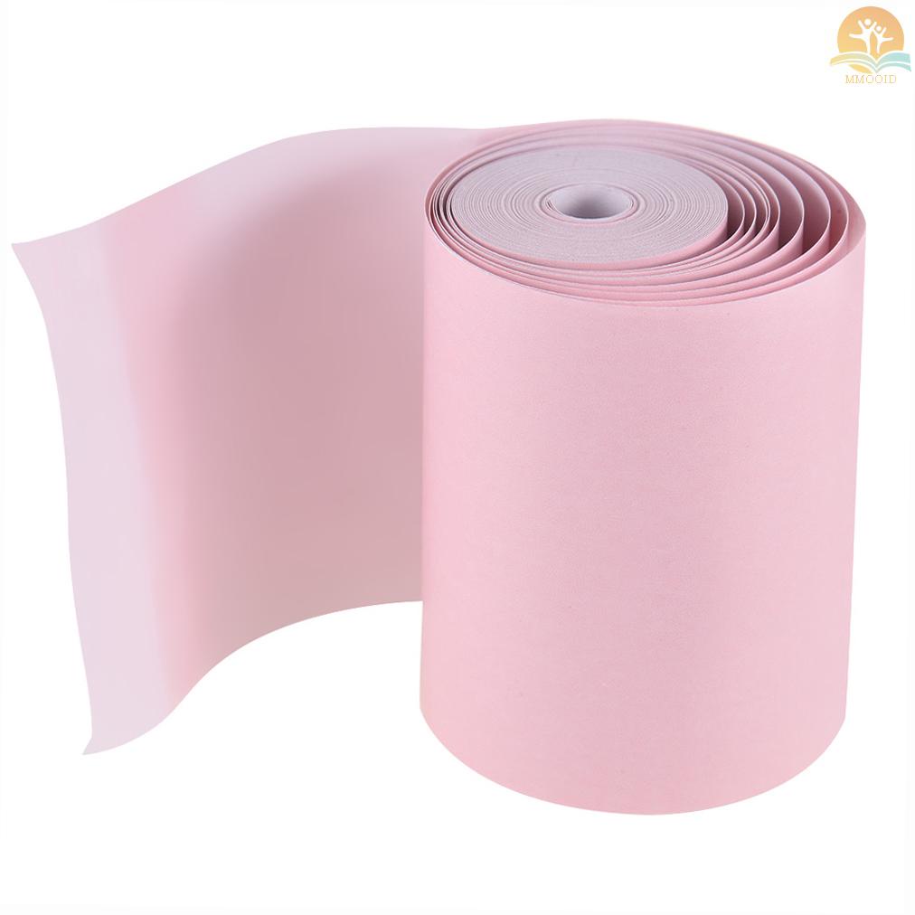 In Stock Color Thermal Paper Roll 57*30mm (2.17*1.18in) Nota Tagihan Kertas Foto Printing Bening Untuk PeriPage A6 Pocket Thermal Printer Untuk PAPERANG P1/P2 Mini Photo Printer, 3roll