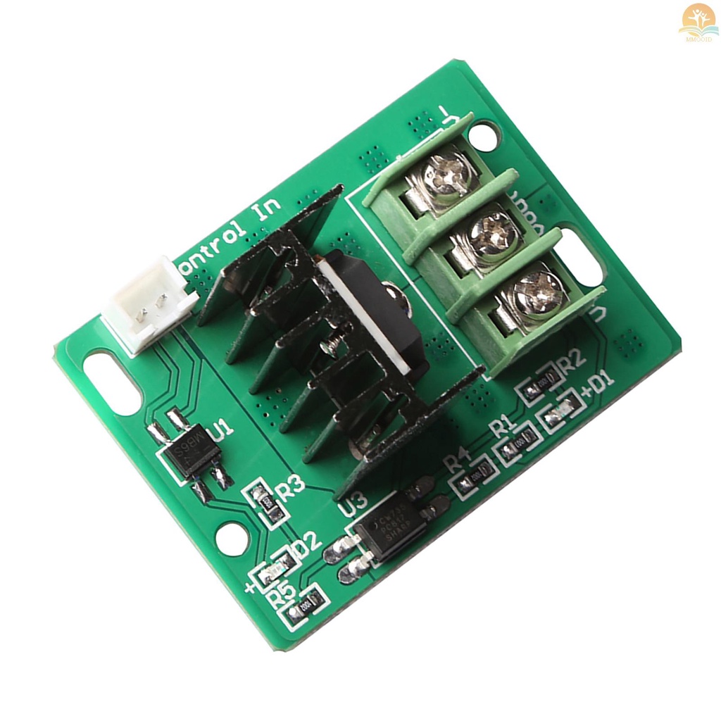 In Stock 12 /24V Heatbed Heat Bed Power Module Papan Ekspanding Pemanas Bed Aksesoris Modul Ekspanding Daya Tinggi Untuk Seri CR-10/CR-10S Mosfet Board 3D Printers Hot Bed 1Pcs