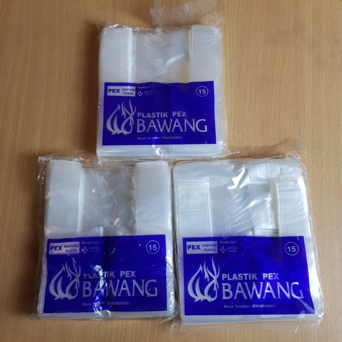 Kantong Plastik 15x33 | Kantong Kresek | Kantong plastik PEX Bawang 15