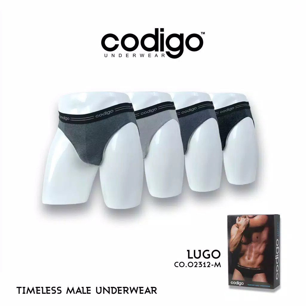Codigo Lugo Celana Dalam Pria Isi 3 pc | Men's Underwear VR 02312