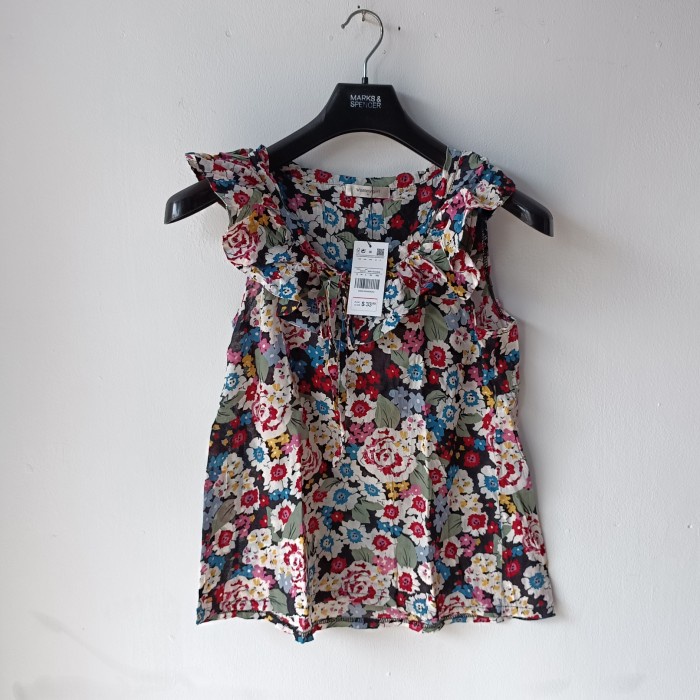 Valleygirl kemeja wanita motif bunga terbaru kemeja wanita kekinian