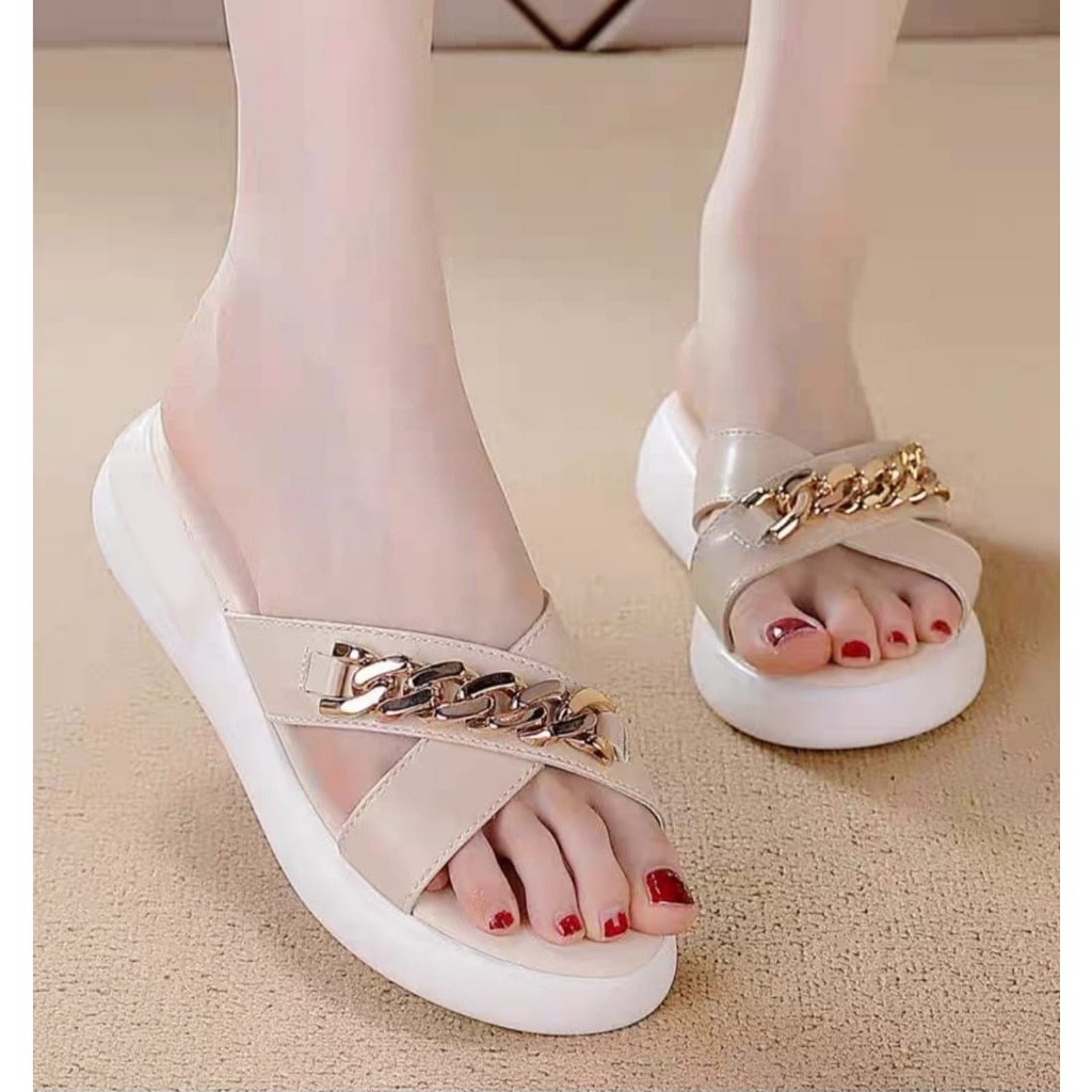 Sandal Flat Wanita Loly Style ID153