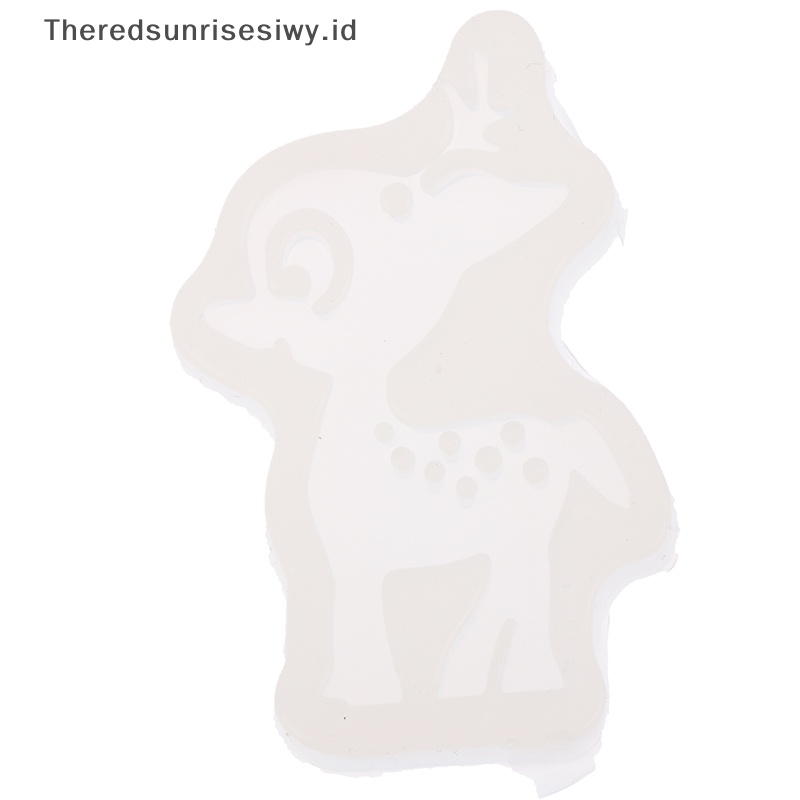 #Home &amp; Life #1Pc Cetakan Silikon Rusa Natal Diy Resin Dekoratif Craft Silicone Mold~