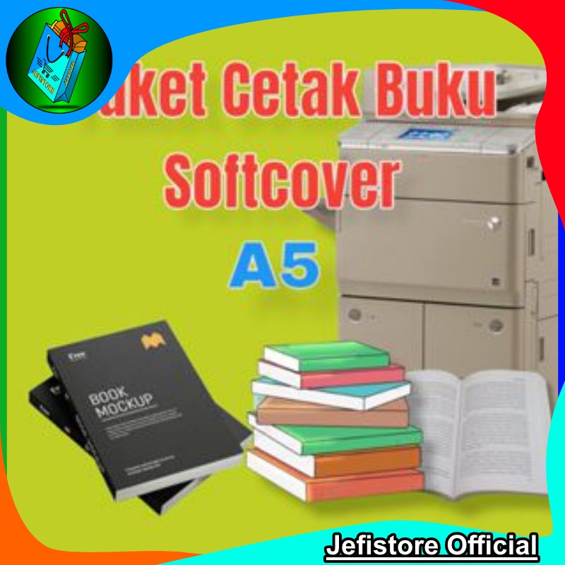 

Cetak Buku A5 Bahan Bookpaper & HVS express cepat siap - jefistore
