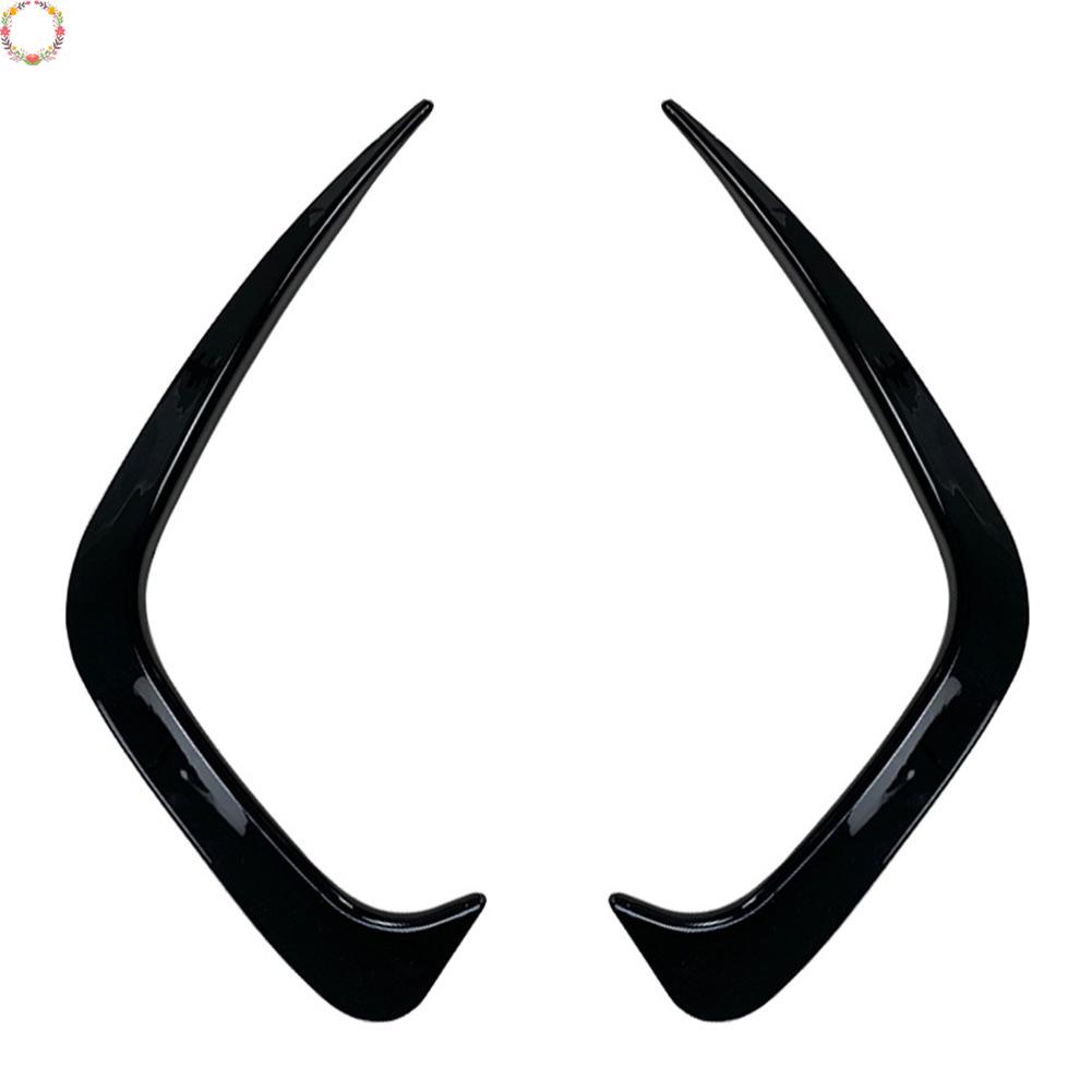 Untuk BMW G20 G28 2019+Rear Bumper Splitter Canard Cover Spoiler Vent Stiker