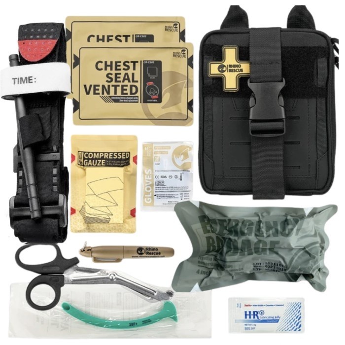 IFAK Tactical Emergency CMS Mini EDC P3K Kit - Medical Medic Pack Medical Barang Alat Kesehatan
