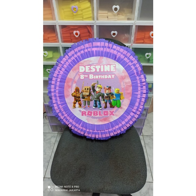 

Pinata bulat Roblox diameter 40cm pesta ulang tahun party