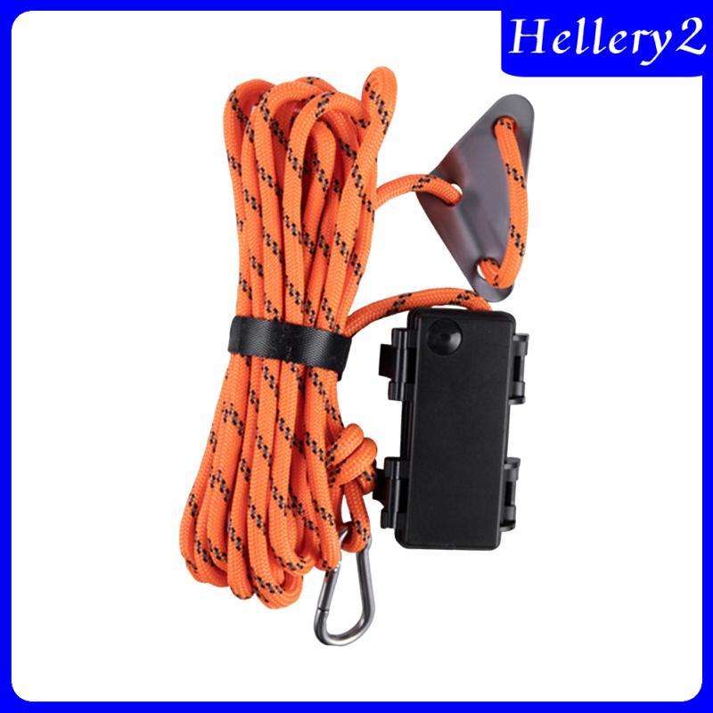 [Hellery2] Guy Lines Lamp LED Tent Rope Tent Roof Survival Towing Lines 16.4ft Lampu Camping Rope Paracord Untuk Mendaki Travel Backpacking Hiking