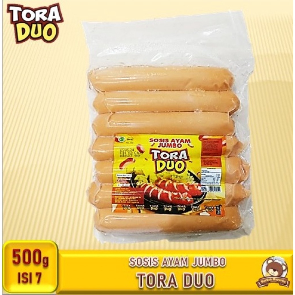 Tora Duo Sosis Ayam Jumbo isi 7 500g Distributor Frozen Food Bogor
