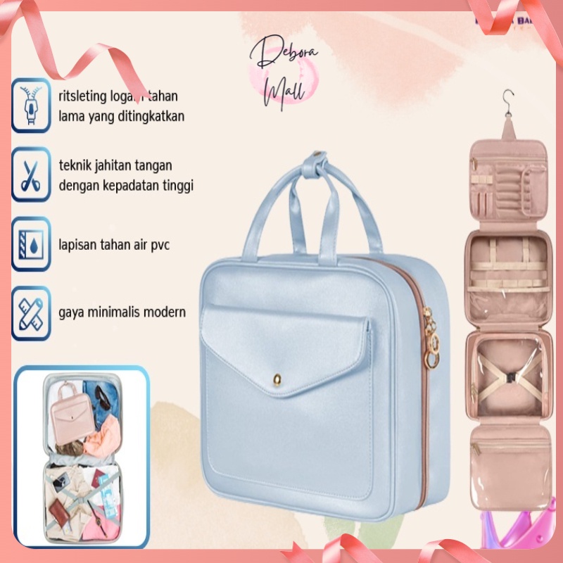 【Debora Mall】tahan air berkapasitas besar / tas penyimpanan portabel wanita