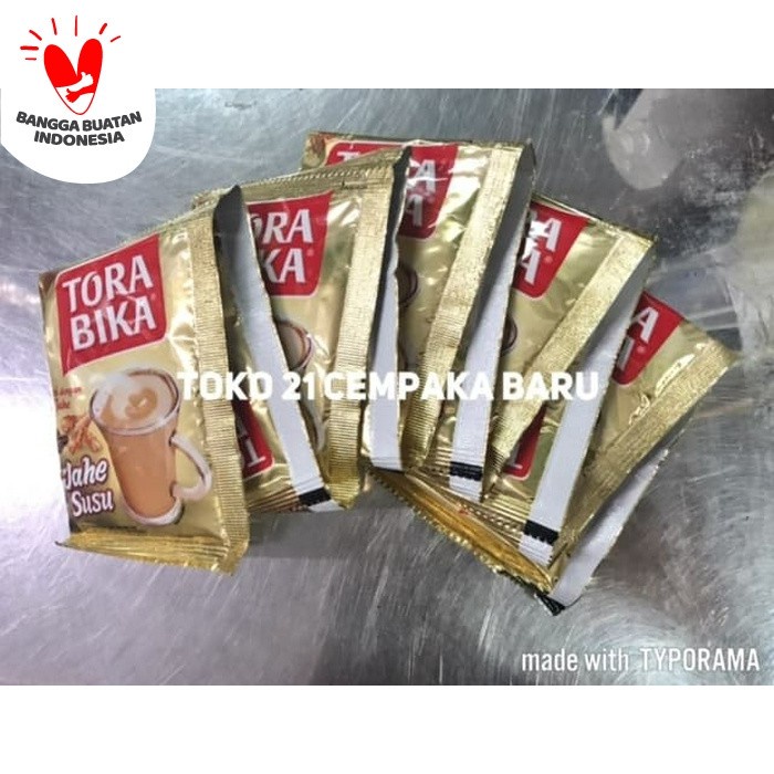 

Torabika Kopi Jahe Susu 1 Renceng isi 10 Sachet | Coffee Tora Bika Murah Promo