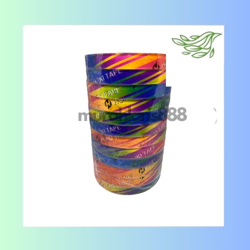 

Isolasi Bening 1/2 Inch HOKI / Selotip Kecil HOKI Tape [12 MM x 20 YARD] BEST SELLER