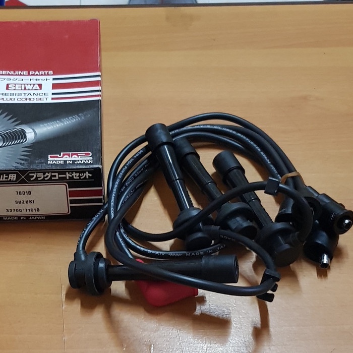 SPAREPART OTOMOTIF- Kabel Busi Set SUZUKI ESTEEM 1.6 OLD Seiwa Japan -KOMPONEN AKSESORIS