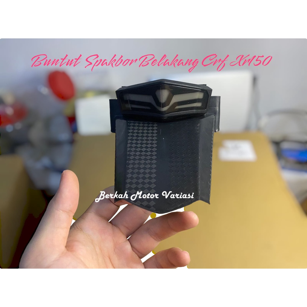 Spakbor Belakang CRF Variasi Model Transformer 3 In 1 CRF150 XR150 KLX Buntut Spakbor CRF DTRACKER