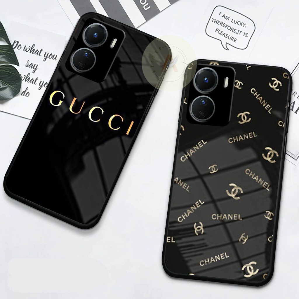 Softcase Glass VIVO Y16 2022 - GK34 - Case HP VIVO Y16 2022 - Case VIVO Y16 2022 - Kesing HP VIVO Y1