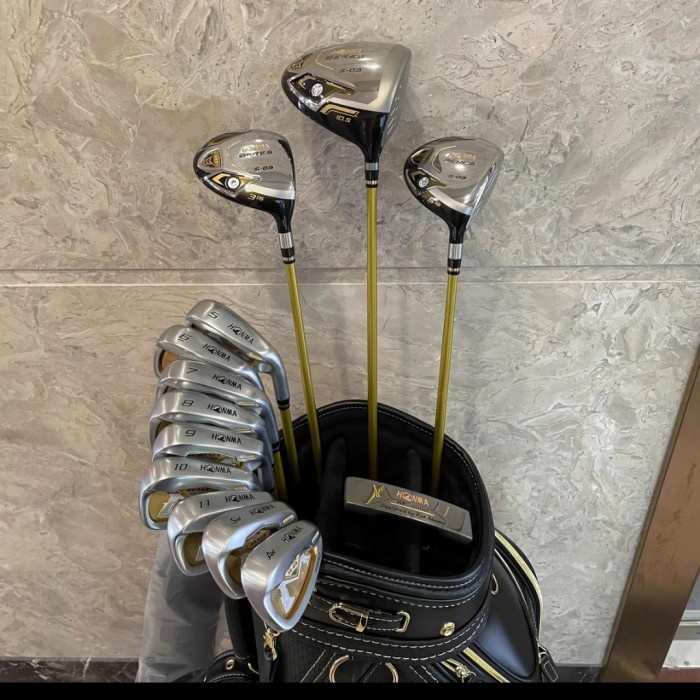 Honma Golf Iron Full set honma S-03 3 stars honma beres golf wood iron