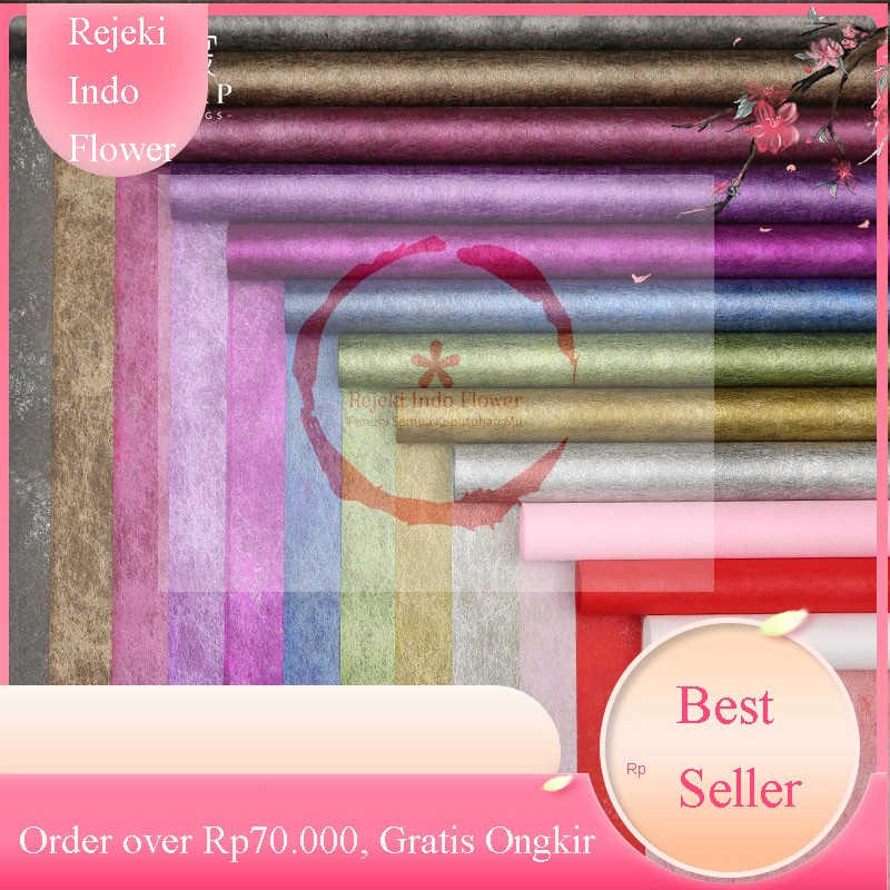 

[20 LEMBAR / 1 PACK] REJEKI KERTAS BUNGA CARANG METALIK 20 LEMBAR PAK FLOWER WRAPPING ECER SATUAN KERTAS CARANG BUKET PAPER BISA CAMPUR WARNA WARNI