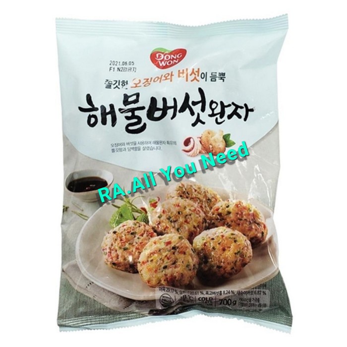

Dongwon Seafood Patties / Naget Ikan Dan Cumi Olahan 700gr