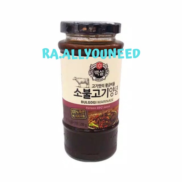 

Bulgogi Sauce For Beef/Bulgogi Marinade 290gr