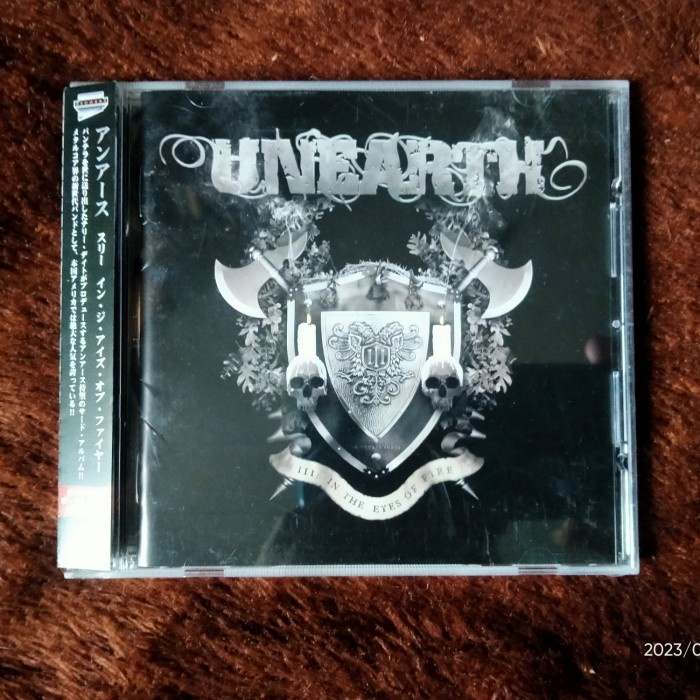 CD UNEARTH III IN THE EYES OF FIRE JAPAN OBI