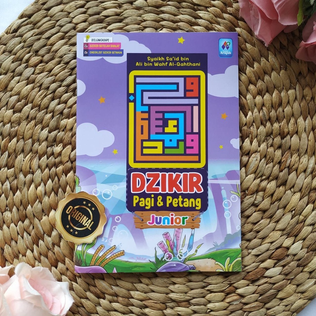 Buku Anak Dzikir Pagi Dan Petang Junior Ukuran A5
