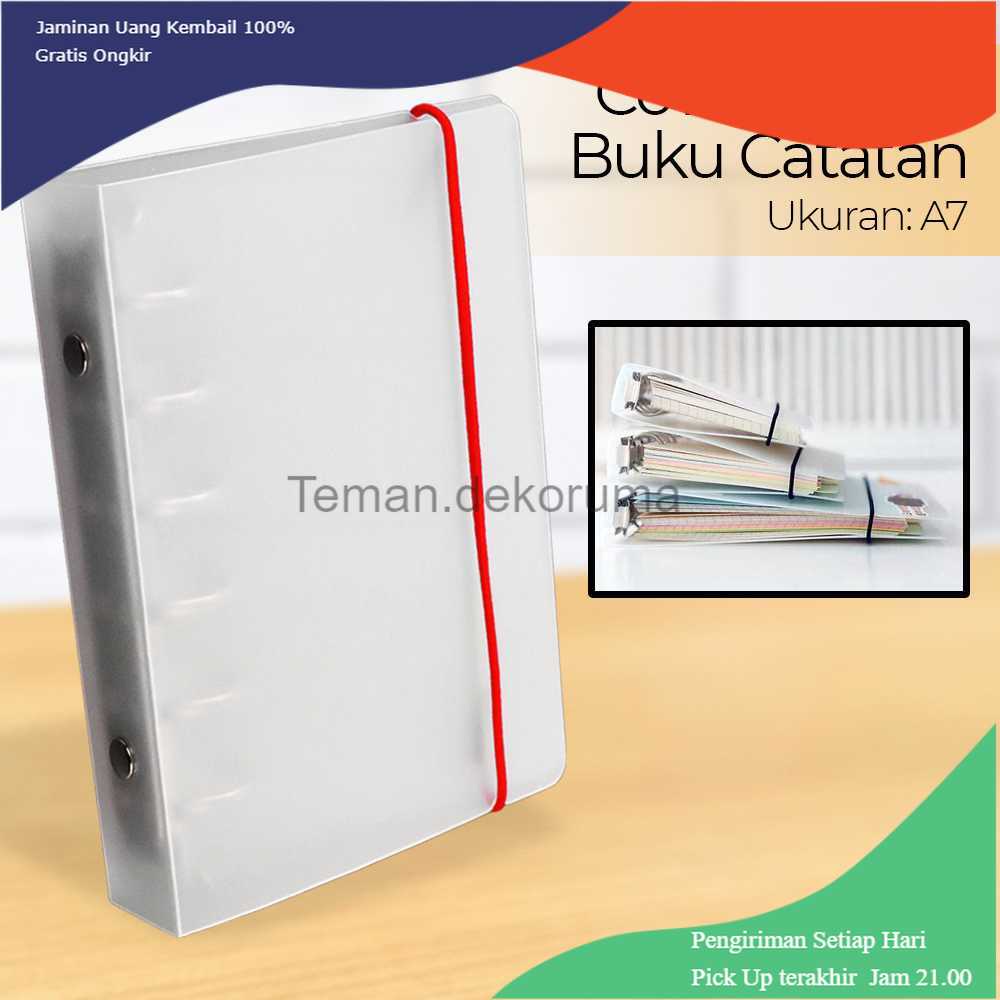 

TD - TLA PHANTACI Cover Binder Buku Catatan Jurnal Harian Notebook Spiral - ZB041