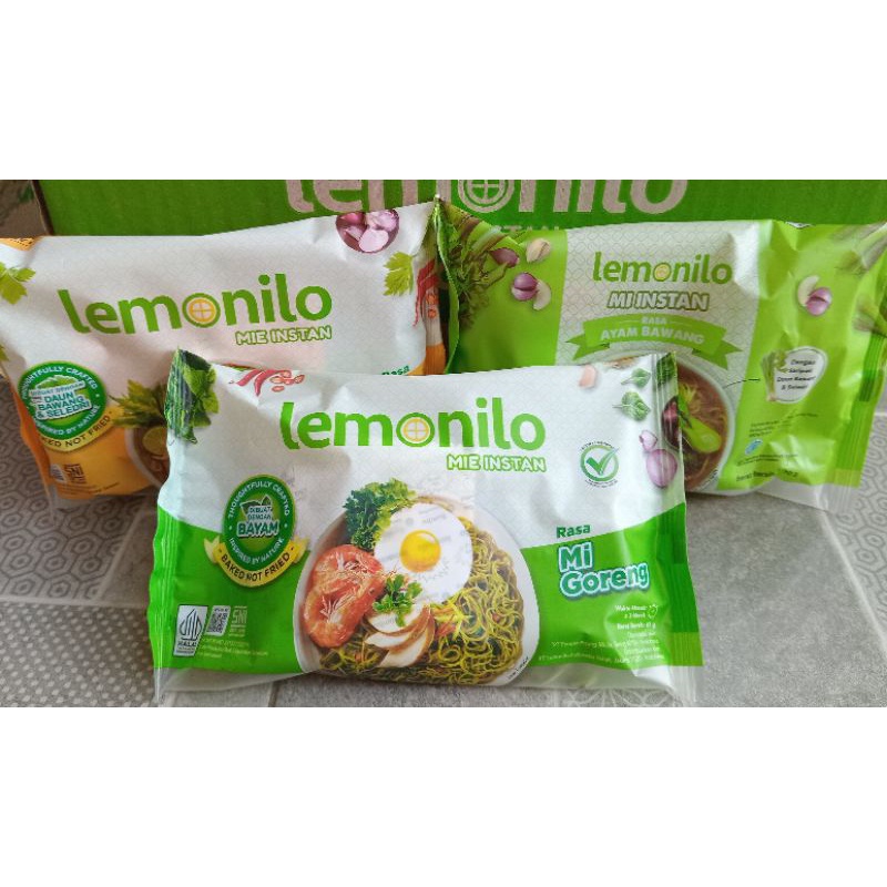 

Mie Lemonilo Goreng, Ayam bawang dan Soto Koyo 80gr