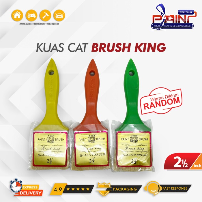 

Kuas Cat Brush King 2.5 inc koas Paint Brush