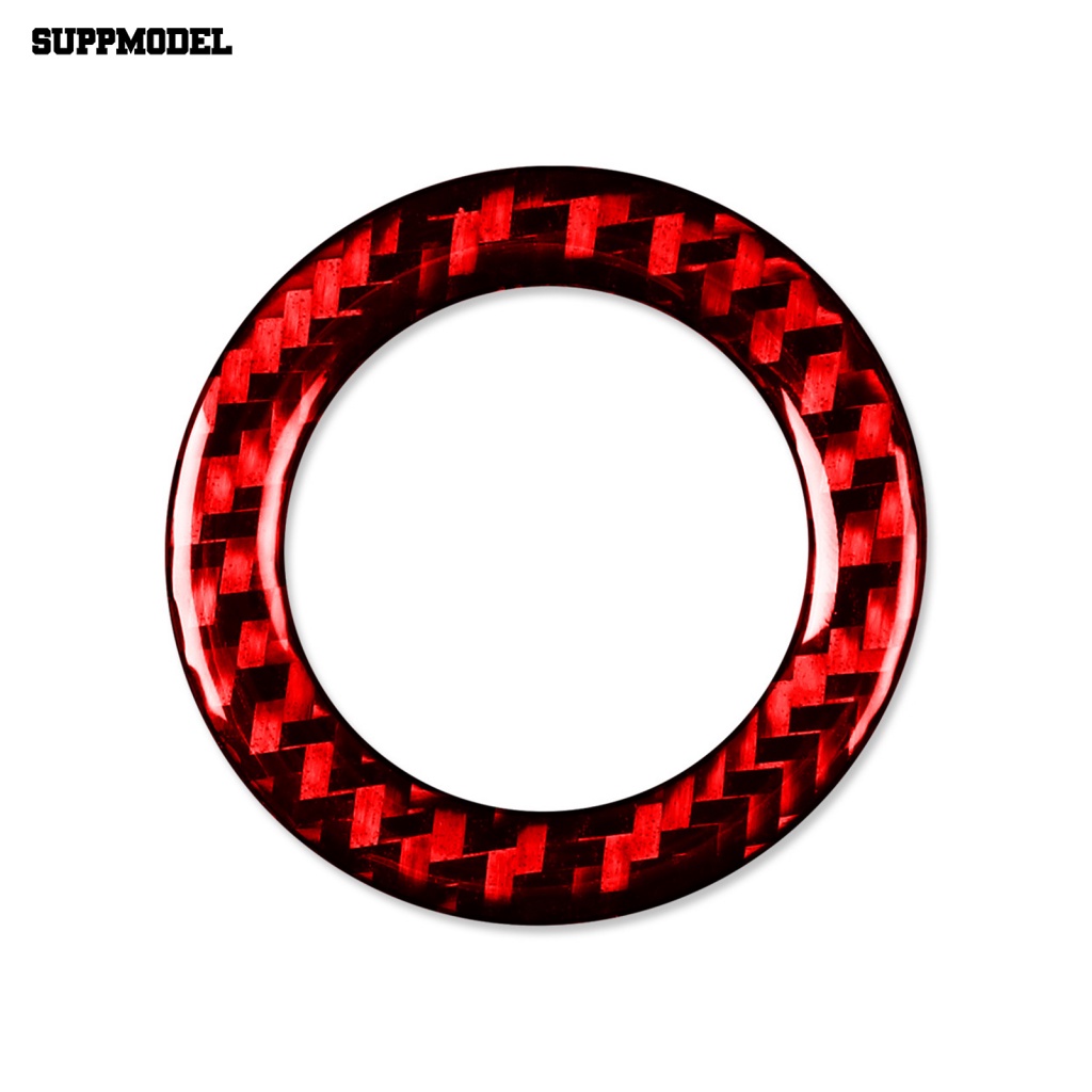 Suppmodel No Marking Tombol Mesin Stiker Penutup Cincin Mobil Styling Dekorasi Tahan Aus Untuk 13-19 Forester