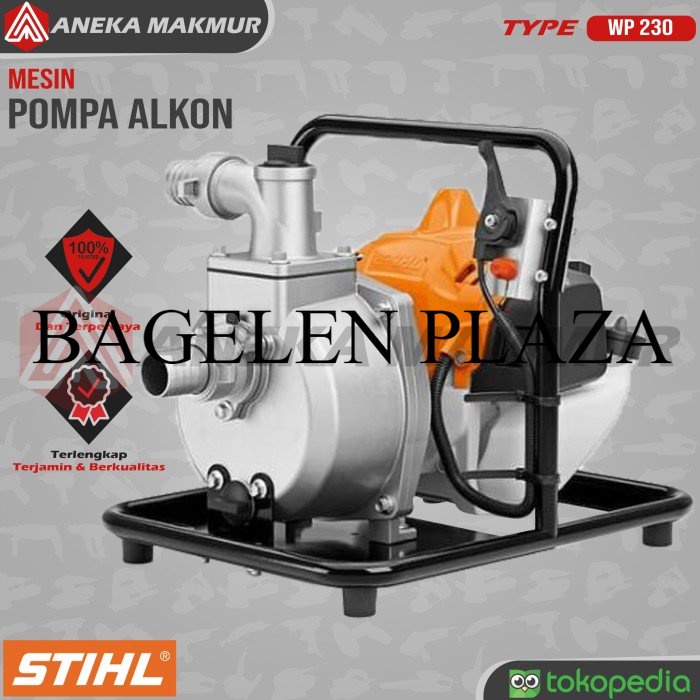 Obral Stihl Water Pump WP 230 Mesin Pompa Alkon Irigasi WP230 2.1 HP
